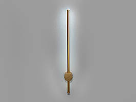 Адаптивне світлодіодне бра в спальню, колір золото сатин, 6 W 2038-600OG-LS