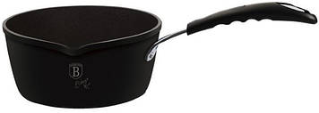 Ківш 1.2 л із кованого алюмінію з антипригарним покриттям Berlinger Haus Black Professional Line BH 6121