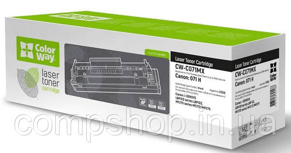 Картридж Canon 071H  (LBP122/MF272)  *ColorWay (CW-C071MX) (код 143813)
