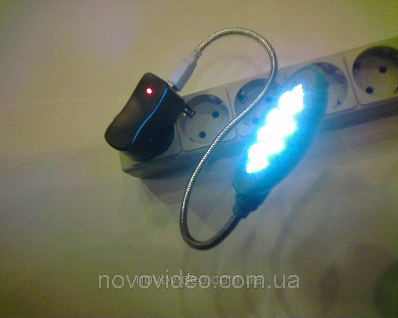 Usb лампа на 13 led діодів для ноутбука з блоком живлення