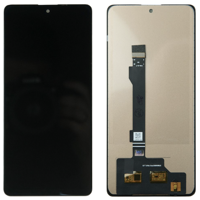 Дисплей (екран) для Xiaomi Redmi Note 12 Pro 5G/Note 12 Pro+ 5G/X5 Pro 5G, чорний, TFT