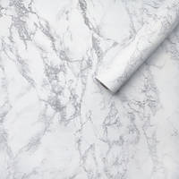 Плівка, що самоклеїться Білий мармур 3 метри на 60 см під мармур для кухні (YU8SH9652)