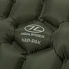 Килимок надувний Highlander Nap-Pak Inflatable Sleeping Mat 5 cm Olive (AIR071), фото 7