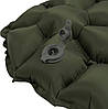 Килимок надувний Highlander Nap-Pak Inflatable Sleeping Mat 5 cm Olive (AIR071), фото 8