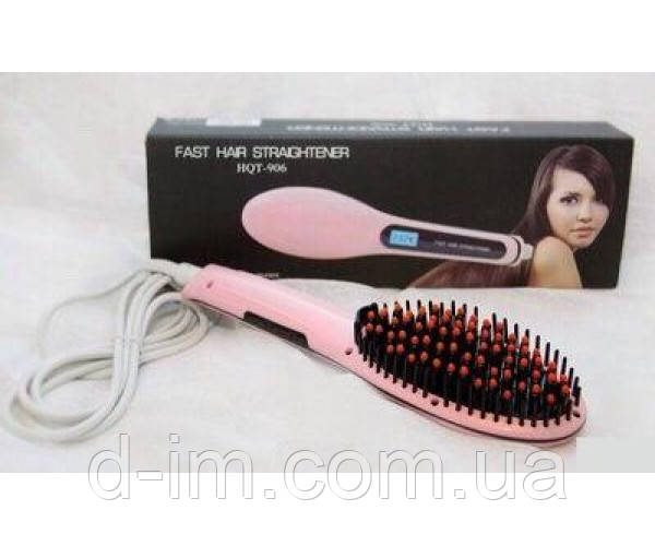 Гребінець для випрямлення волосся Fast Hair Straightener 906