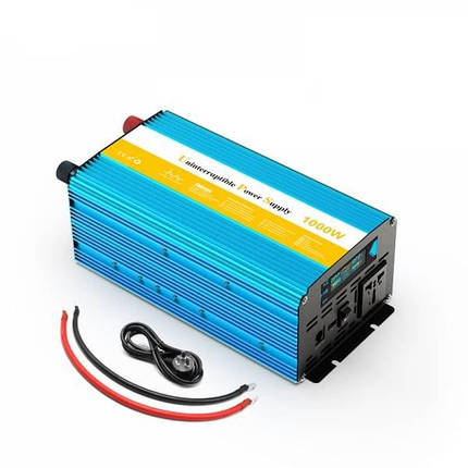 Безперебійне джерело живлення 1000Вт (чистий синус) BAT-1000A, фото 1