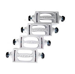 Комплект: правкі для ГКЛ Wizman 4шт, шаблон для спрощення монтажу СД профіля під гіпсокартон