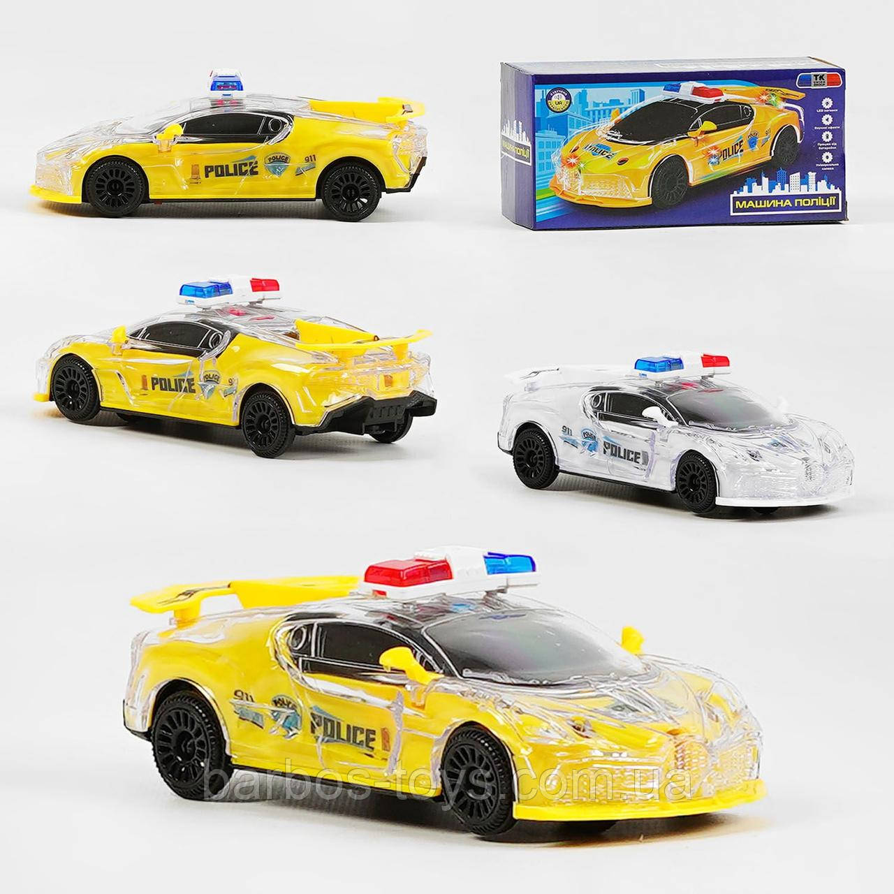 Машинка на батарейках Поліція TK Group 67223 – звук, світло, українська мова