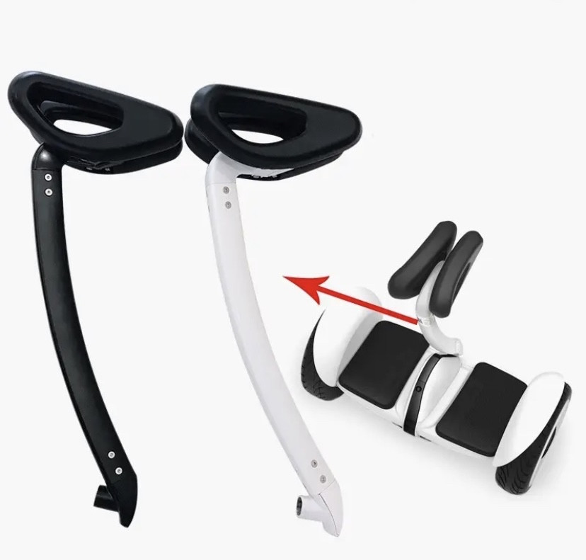 Рычаг управления для ног, руль для Ninebot Mini Scooter Xiaomi Mini(чорний) білий