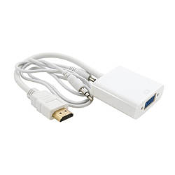 Адаптер Extradigital HDMI to VGA, 0.15 м, 30 AWG Hi-Speed (KBH1645)