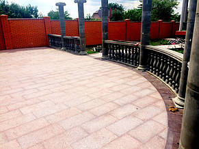 Цоколь, веранды, отмостка и входные группы из гранита (Одесса) 15