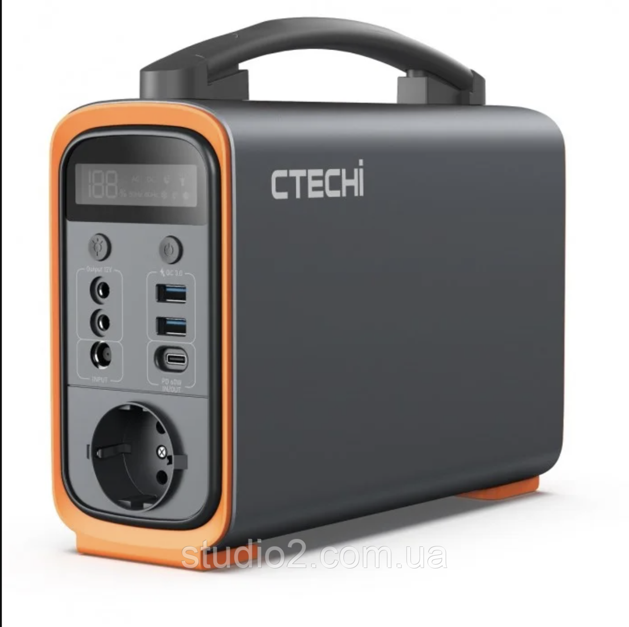 Зарядна станція CTECHi GT200 Portable Power Station 200W/240Wh, фото 1