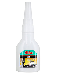 Швидкий експрес клей (супер клей) Akfix 705 гель,(50 грам)