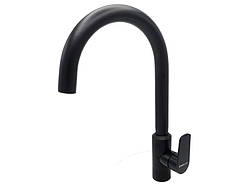 Змішувач MILLZ на мийку, алюміній, колір ЧОРНИЙ MRS-AL-A32 (black)