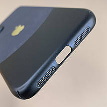 Чохол для Apple iPhone 11 джинсовий чохол з металевою рамкою на телефон айфон 11 темно-синій o6u, фото 4