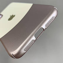 Чохол для Apple iPhone 11 джинсовий чохол з металевою рамкою на телефон айфон 11 рожевий o6u, фото 4