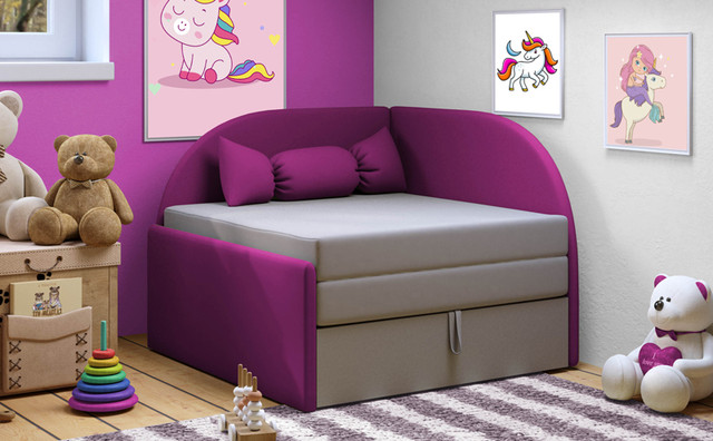 Диван Малютка, крісло ліжко Малютка, кутовий розкладний диван Малютка, міні диванчик Малятко