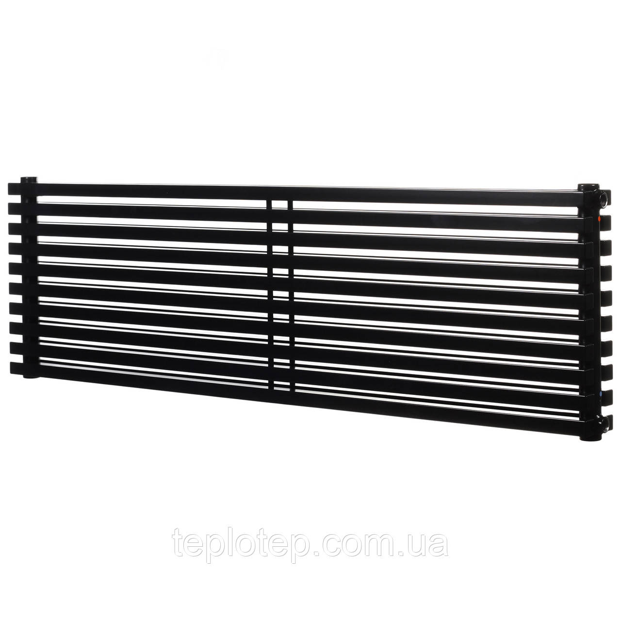 Радіатор трубчастий Quantum 2 H-405 мм, L-1300 мм Betatherm, бокове підключення, фото 1