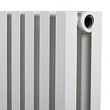 Радіатори дизайнерські Quantum 2 H-500 мм, L-845 мм Betatherm з нижнім підключенням, фото 3