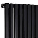 Радіатор трубчастий Quantum 1 H-2000 мм, L-525 мм Betatherm з нижнім підключенням, фото 3