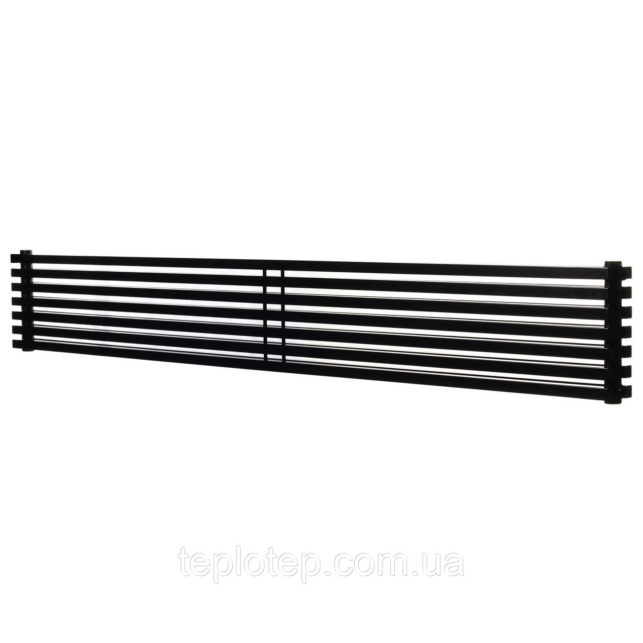 Радіатор Quantum 2 H-285 мм, L-2000 мм Betatherm горизонтальний з боковим підключенням, фото 1