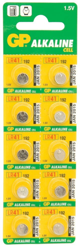 Батарейка GP LR41 192 AG3 (ціна за 10 шт)