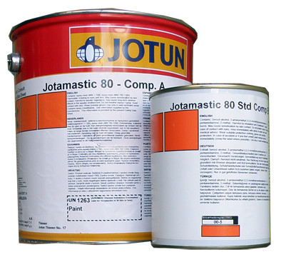 Двокомпонентне епоксидне мастичное покриття Jotamastic 80 MIO