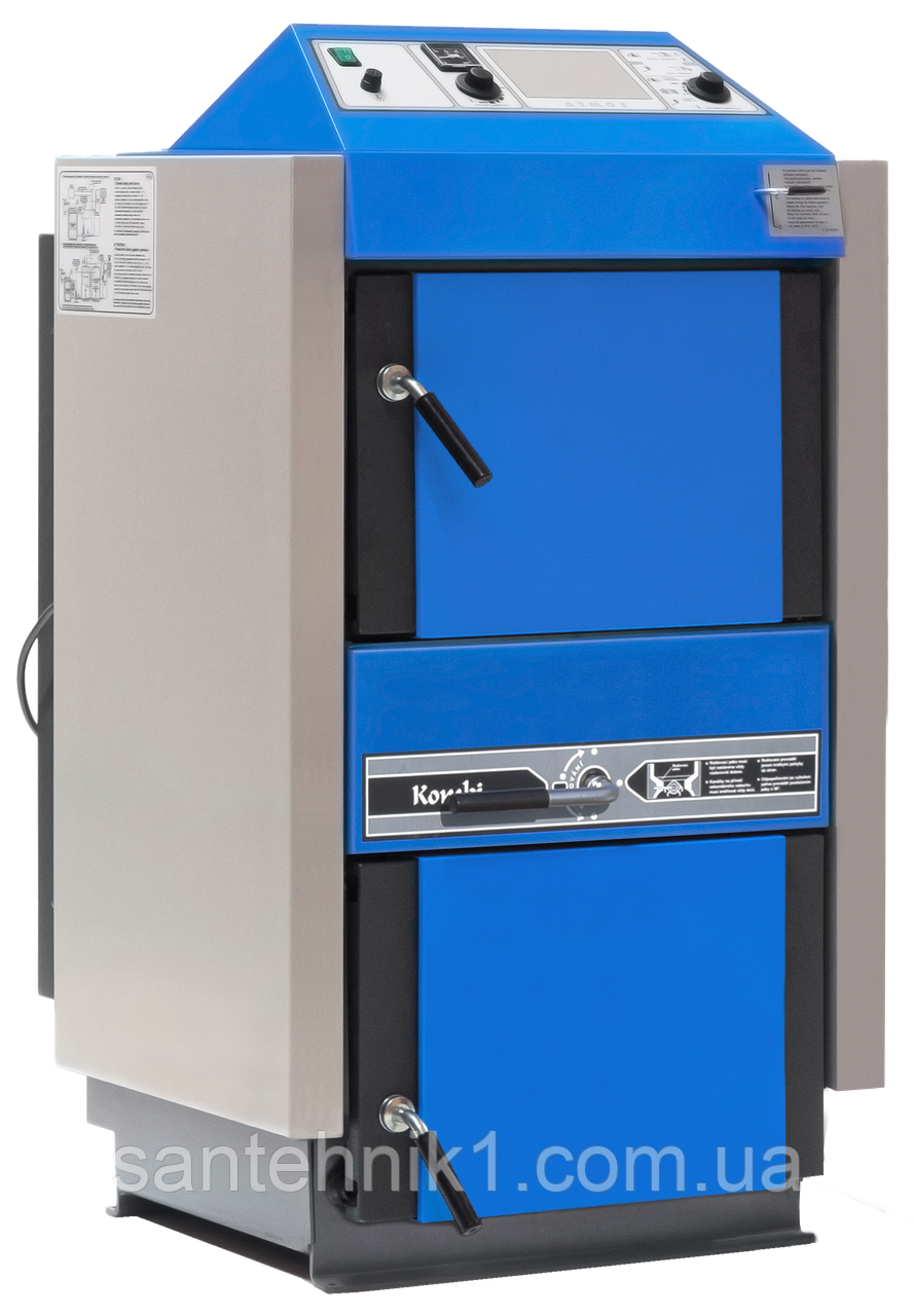 Котел твердопаливний піролізний ATMOS AC 25 S (26кВт)