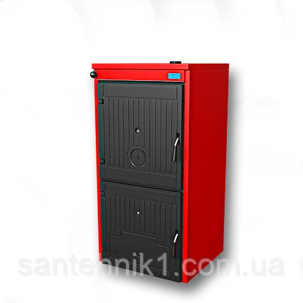 Твердотопливный чугунный котел ATTACK FS Solid Fire 3 секции (мощность 12кВт), фото 1