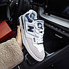 Чоловічі кросівки New Balance 550 White  Blue взуття Нью Беланс білі з синім шкіряні спортивні весна осінь, фото 6