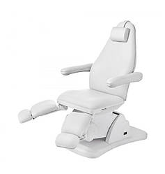 Крісло педикюрне подологічне на 3-х електромоторах кушетка для педикюру CUBO