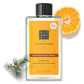 Rituals Мило для рук Mehr, 100мл, Змінний пляшка, рідке мило,Mehr Concentrated Handwash Refill, Нідерланди