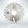 Диск пильний по дереву Leniv D350 Z12+4 з підрізними ножами пила на багатопил, фото 3