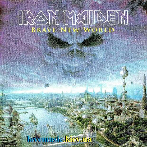 Музичний сд диск IRON MAIDEN Brave new world (2000) (audio cd)