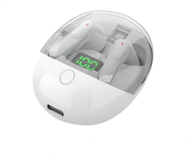 Навушники бездротові TWS Pro One з боксом для заряджання (White)-LВR