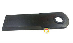 Ніж січкарні з втулкою гладкий потрійне заточення BALMET 175x50x4 ø 20 755874 Claas, 755787 Claas