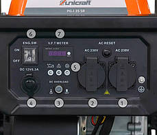 Інверторний електрогенератор Unicraft PG-I 35 SR, фото 3