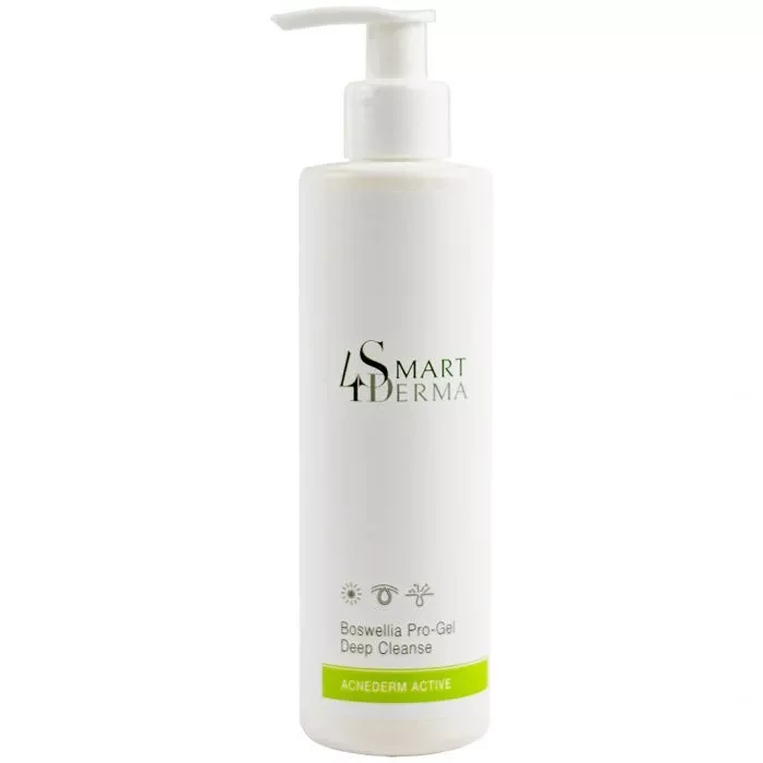 Інтенсивний очищаючий гель з босфелією Smart4Derma Acnederm Active