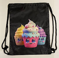 Сумка для взуття 34х43см Смаколики тістечко 430-35