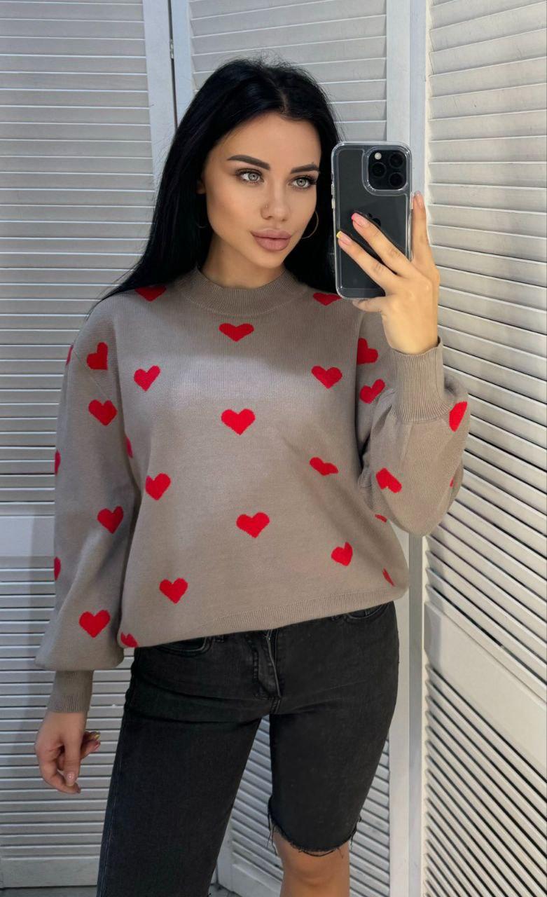 Жіночий светр в'язка, фото 1