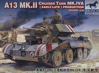 A13 Mk.II Cruiser Tank Mk.IVA 1/35 BRONCO 35029