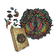 Пазл дерев'яний Дерево Життя, А5, Картонна коробка