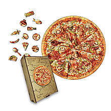 Пазл дерев'яний Піца (It's Pizza Time!), А5, Картонна коробка