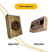 Пазл дерев'яний Знак Зодіаку Козеріг, А5, Картонна коробка, фото 5