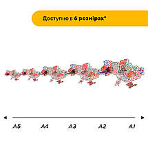 Пазл дерев'яний Україна Вишивана, А1, Дерев'яна коробка, фото 2