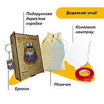 Пазл дерев'яний Капітан Кіт, А5, Картонна коробка, фото 5