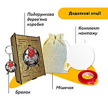 Пазл дерев'яний Роналдо, А5, Картонна коробка, фото 5