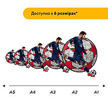 Пазл дерев'яний Мессі, А5, Картонна коробка, фото 3