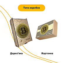 Пазл дерев'яний Біткоїн Bitcoin, А5, Дерев'яна коробка, фото 5