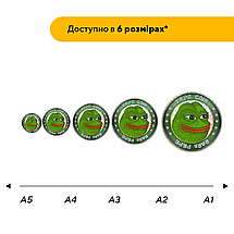 Пазл дерев'яний Пепе Pepe Coin, А1, Картонна коробка, фото 3
